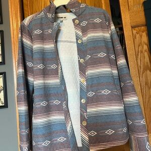 Rank 45 Women's Western Print Jacket